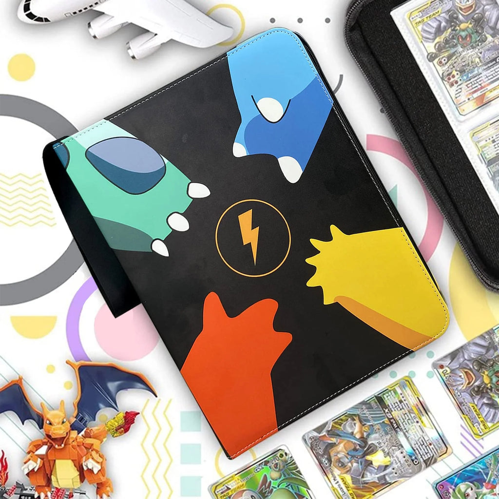 Trading Card Binder,9 Pocket Card Collection Album with 720 Top Loading Pockets,Sturdy Card Folder Holder for Tcg,Mtg,Sport Cards,Game Cards,Yugioh