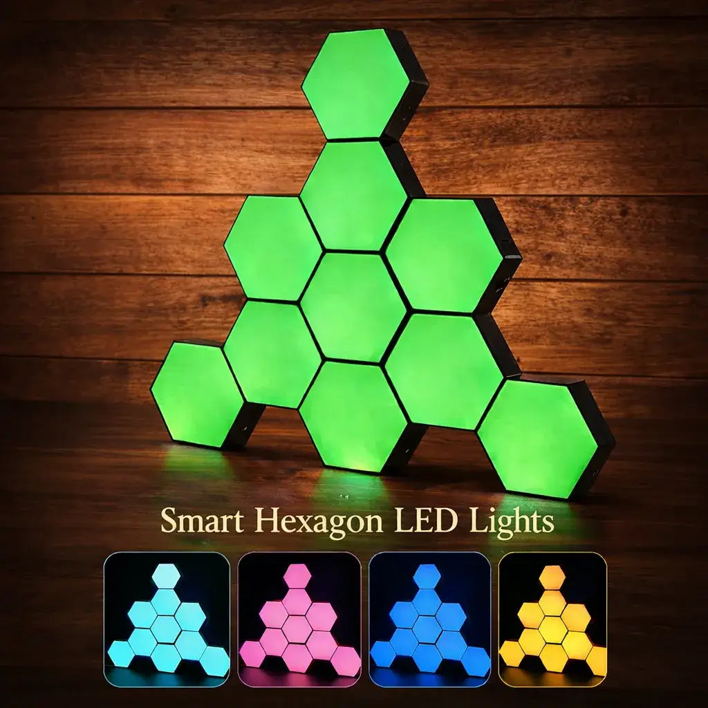 Hexagon RGB LED Light Panels