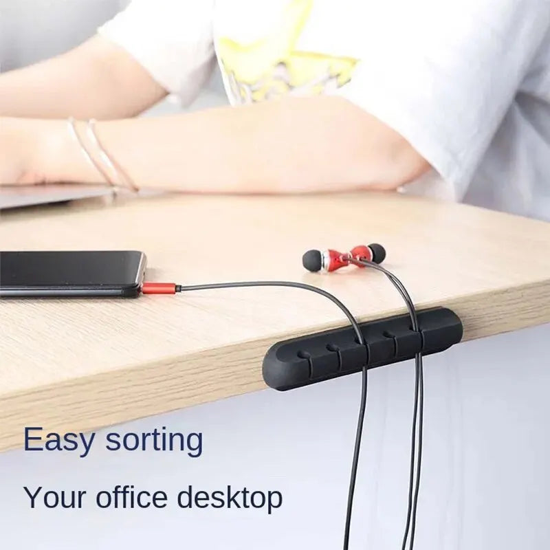 Silicone Desktop Cable Organizer