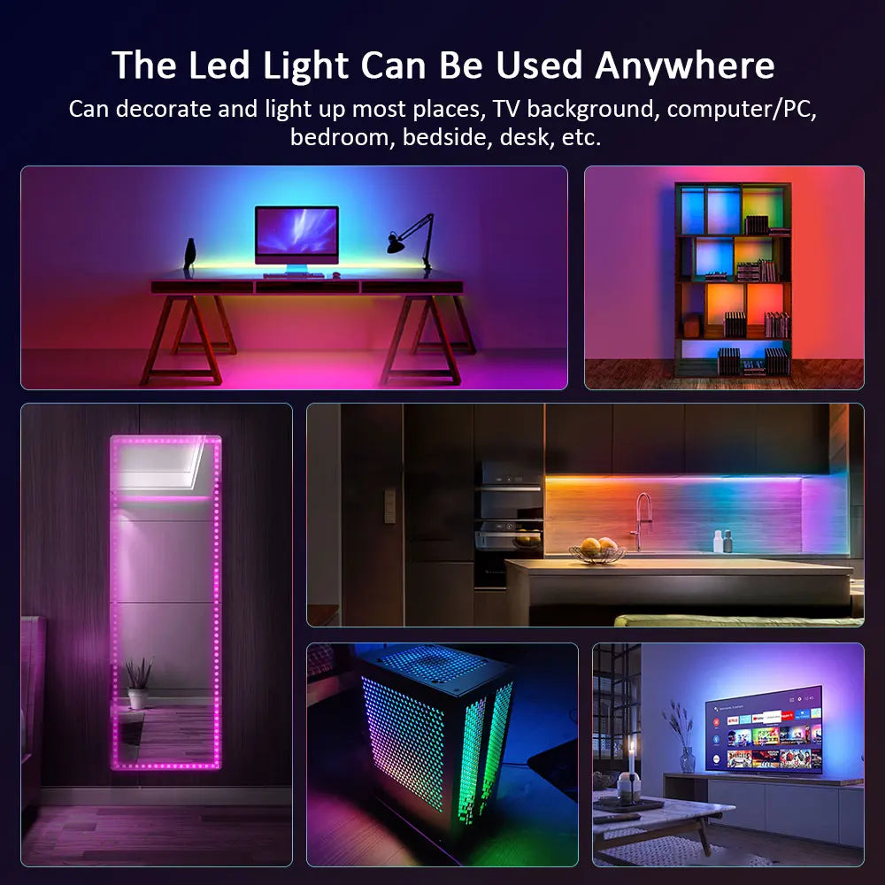 RGB LED Strip Lights 5V (1M–30M)