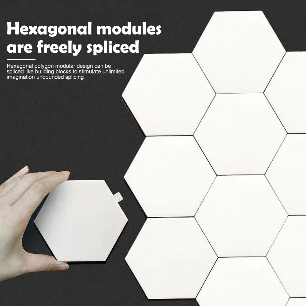 Hexagon RGB LED Light Panels