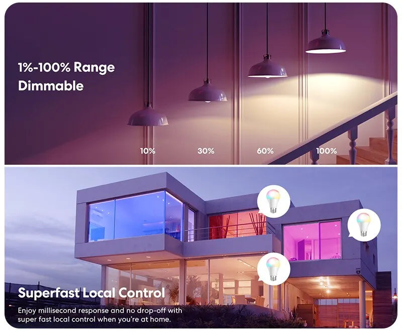 RGB LED Light Bulb with Remote