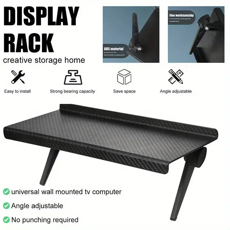 Foldable Storage Rack / Screen Shelf
