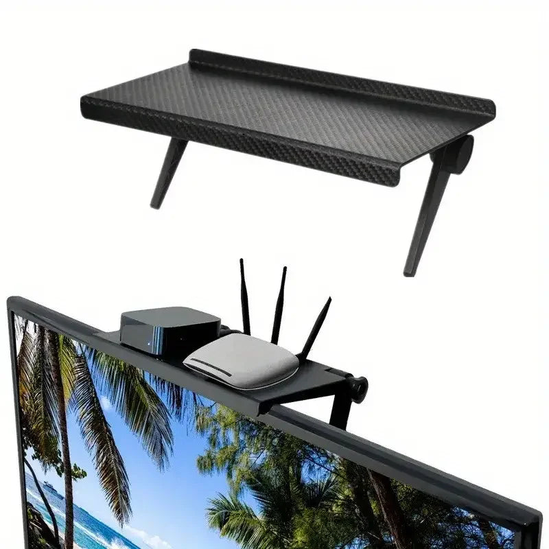 Foldable Storage Rack / Screen Shelf