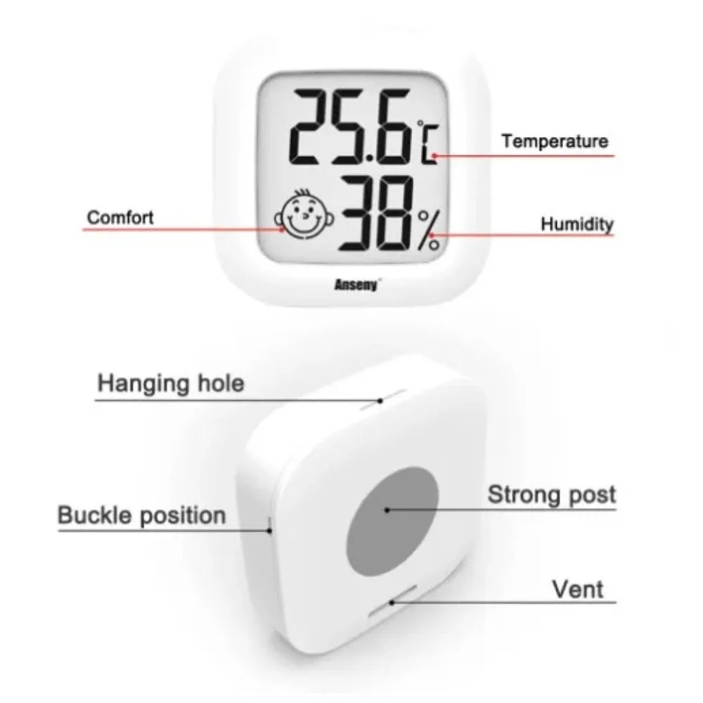 LCD Temperature & Humidity Monitor