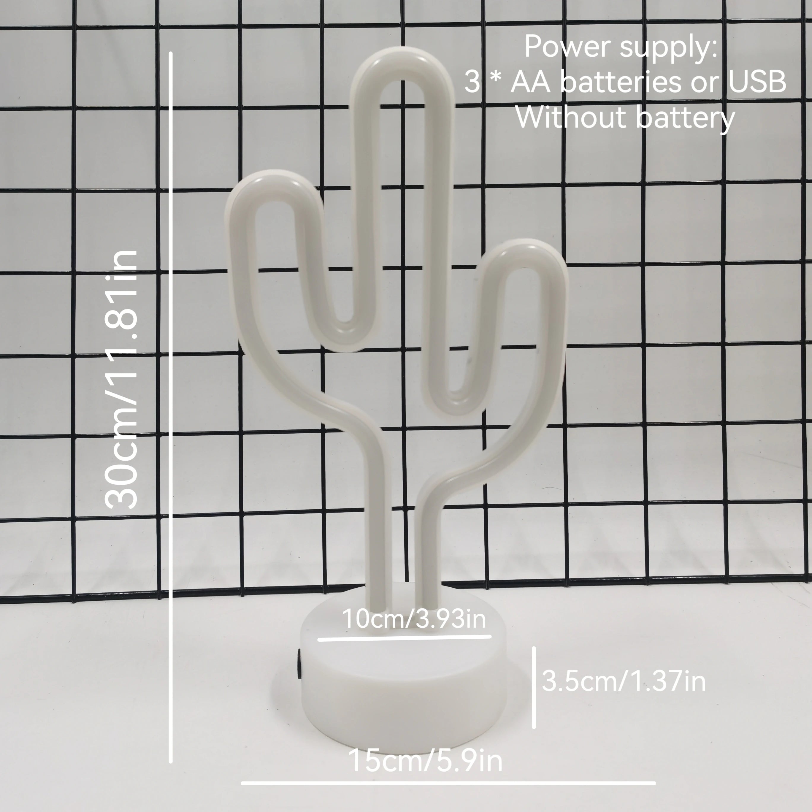 Cactus & Flamingo Cartoon Night Light