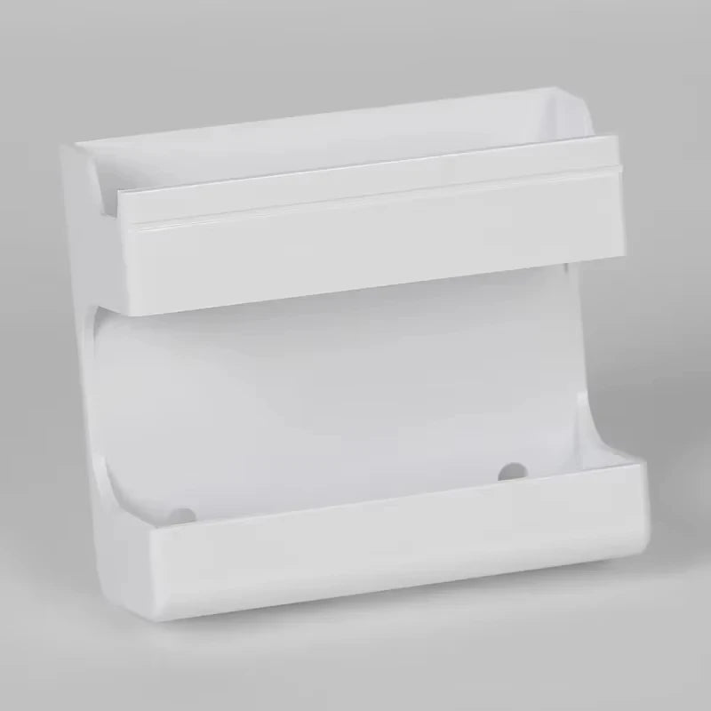 Wall-Mounted Storage Box with Phone Holder