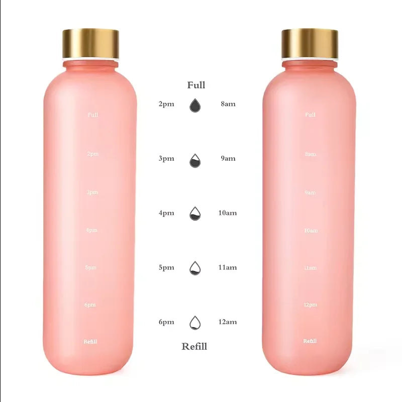 1L Motivational Sports Water Bottle