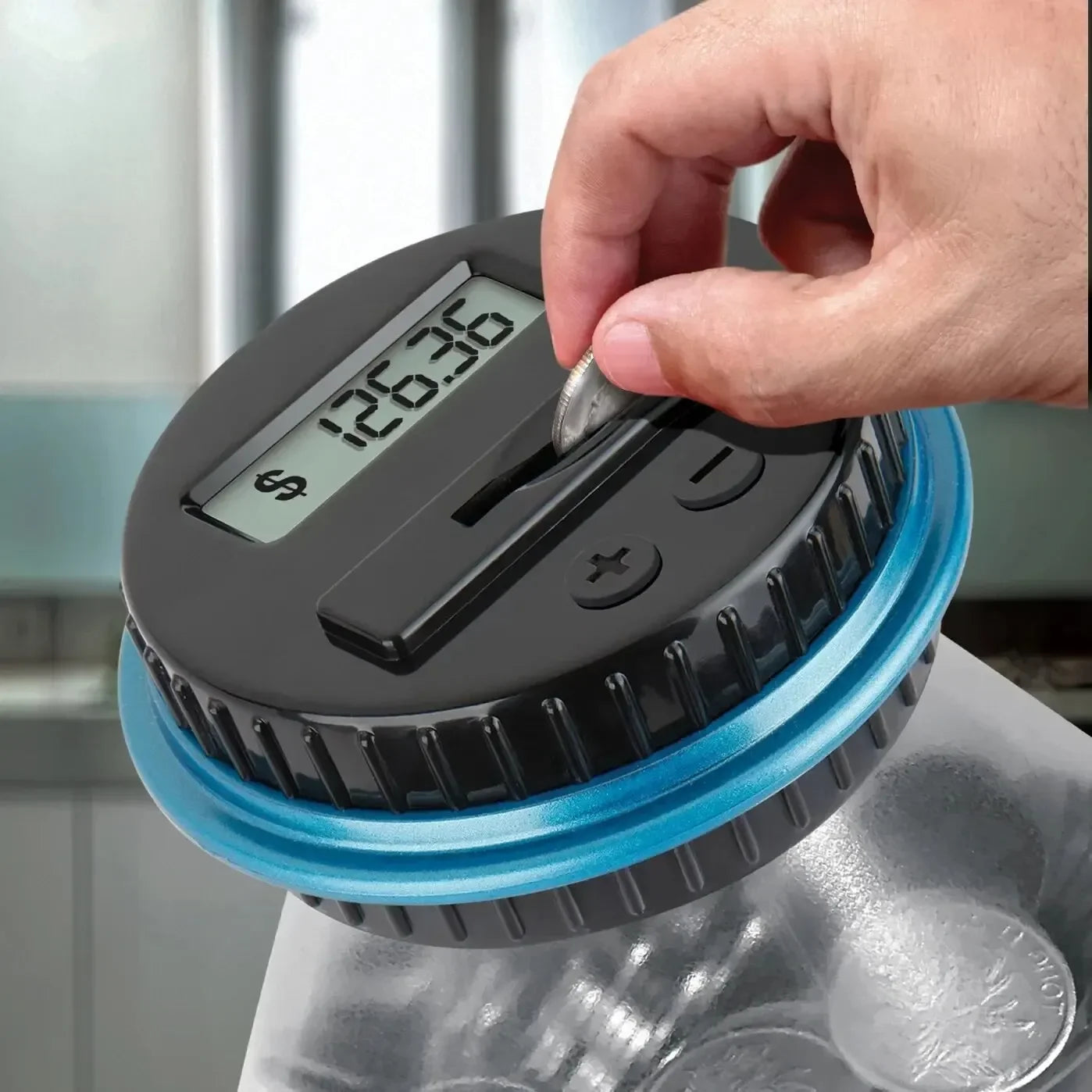 Electronic Coin Counting Piggy Bank