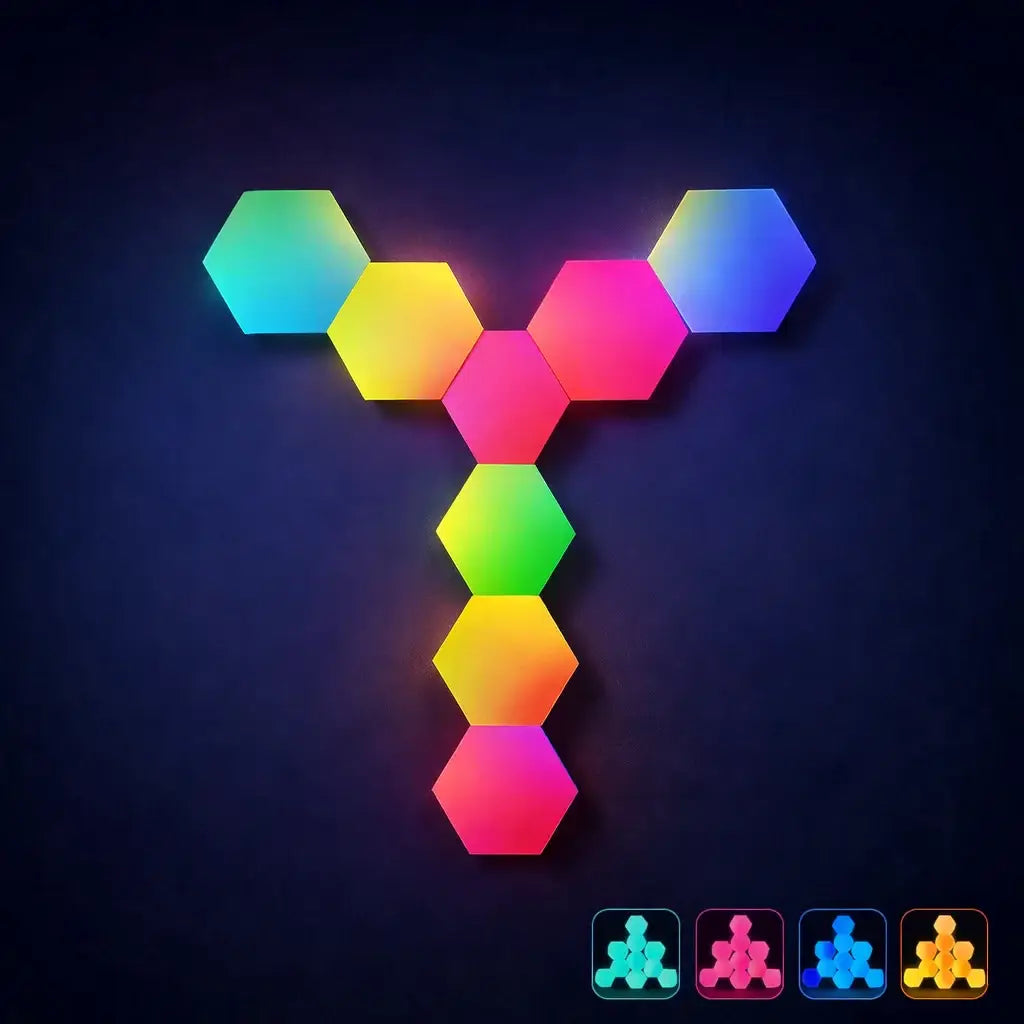 Hexagon RGB LED Light Panels